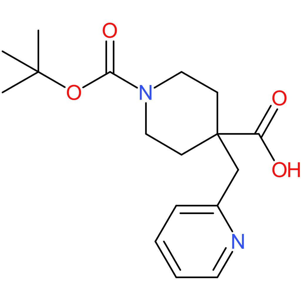 1-(tert-Butoxycarbonyl)-4-(pyridin-2-ylmethyl)piperidine-4-carboxylic acid