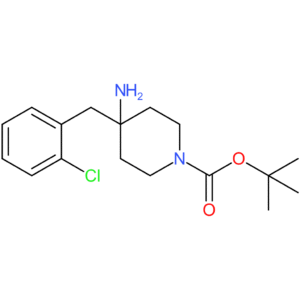 tert-Butyl 4-amino-4-(2-chlorobenzyl)piperidine-1-carboxylate