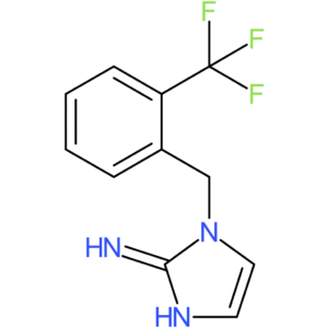 1-[2-(Trifluoromethyl)benzyl]-1H-imidazol-2-amine