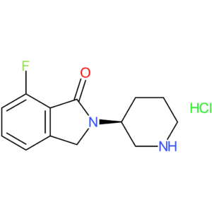 (S)-7-Fluoro-2-(piperidin-3-yl)isoindolin-1-one hydrochloride