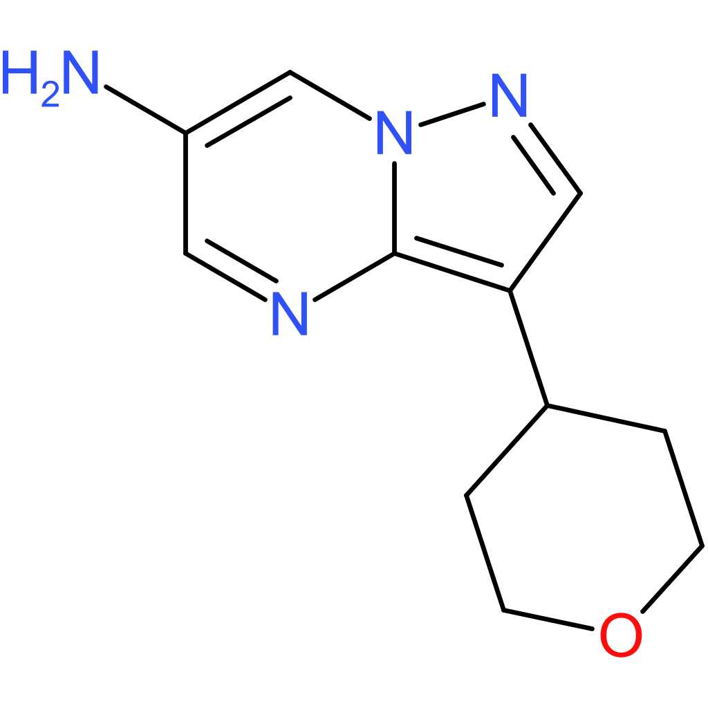 3-(Tetrahydro-2H-pyran-4-yl)pyrazolo[1,5-a]pyrimidin-6-amine