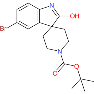 tert-Butyl 5-bromo-2-oxo-1,2-dihydrospiro[indole-3,4′-piperidine]-1′-carboxylate