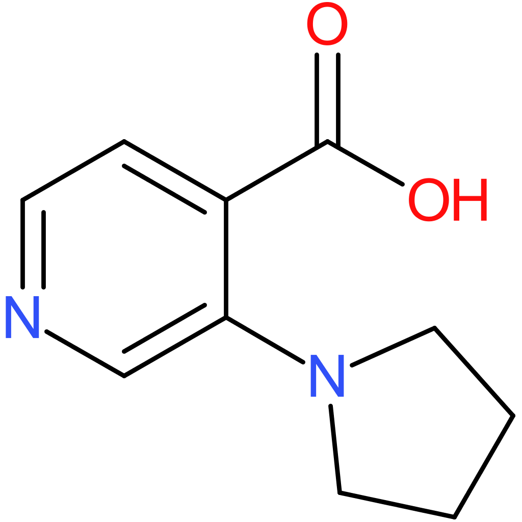 3-(Pyrrolidin-1-yl)isonicotinic acid