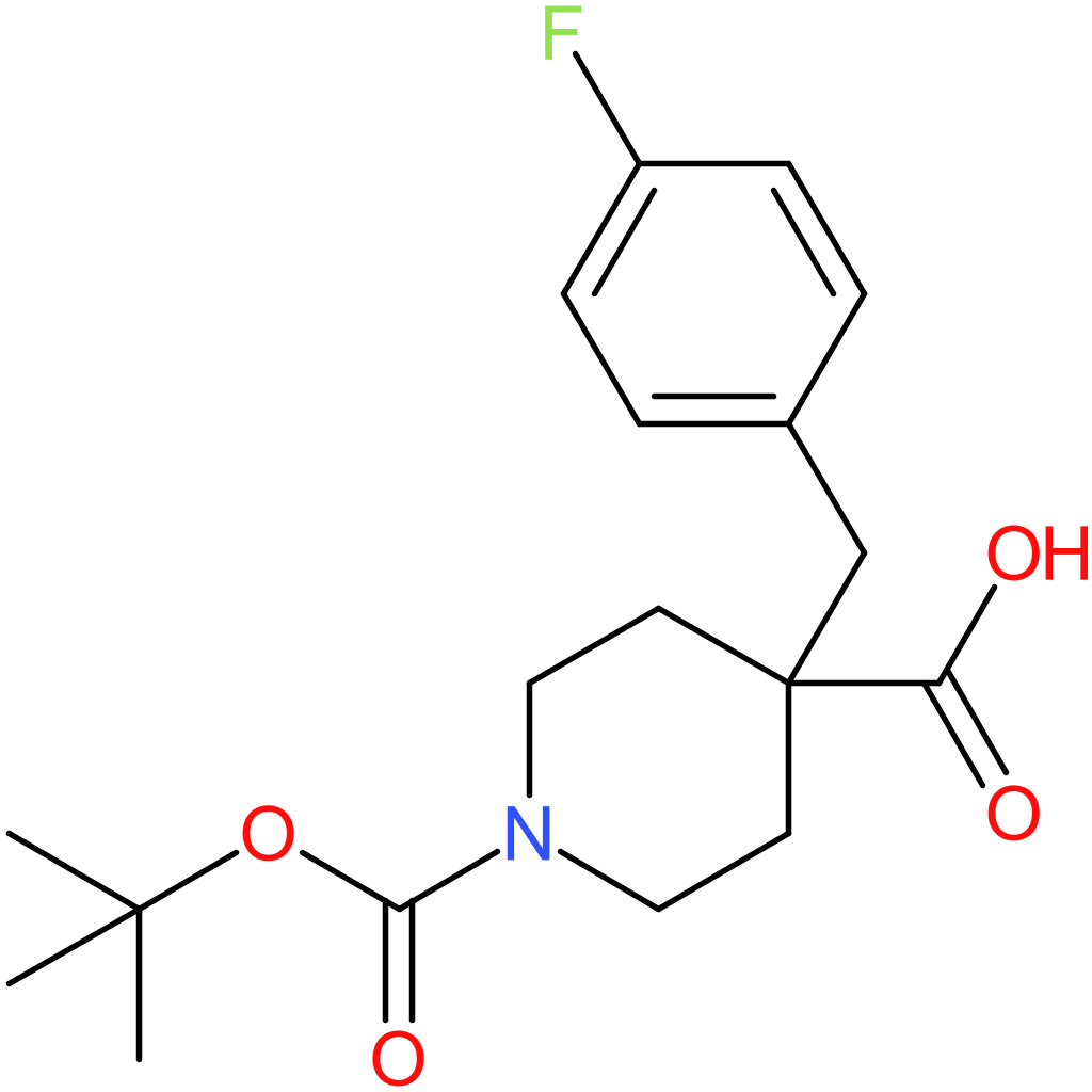 1-(tert-Butoxycarbonyl)-4-(4-fluorobenzyl)piperidine-4-carboxylic acid