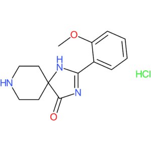 2-(2-Methoxyphenyl)-1,3,8-triazaspiro[4.5]dec-1-en-4-one hydrochloride