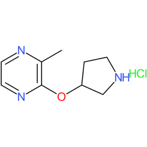 2-Methyl-3-(pyrrolidin-3-yloxy)pyrazine hydrochloride