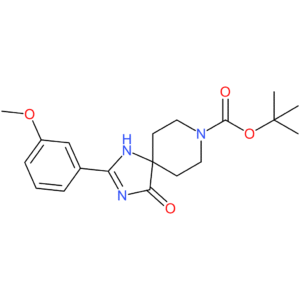 tert-Butyl 2-(3-methoxyphenyl)-4-oxo-1,3,8-triazaspiro[4.5]dec-1-ene-8-carboxylate