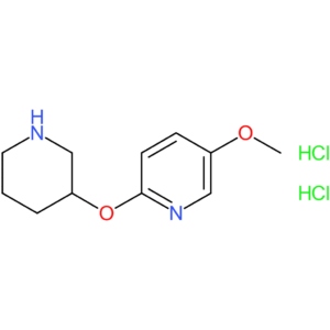 5-Methoxy-2-(piperidin-3-yloxy)pyridine dihydrochloride