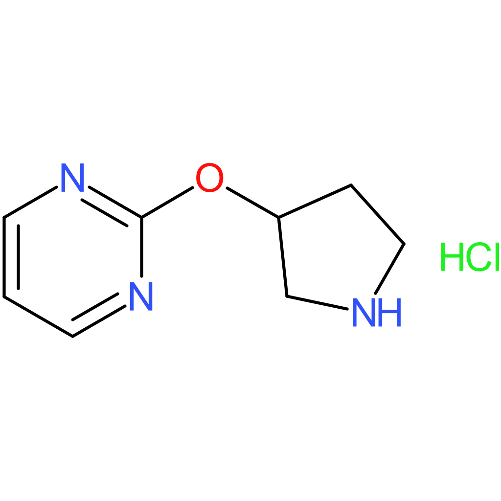 2-(Pyrrolidin-3-yloxy)pyrimidine hydrochloride