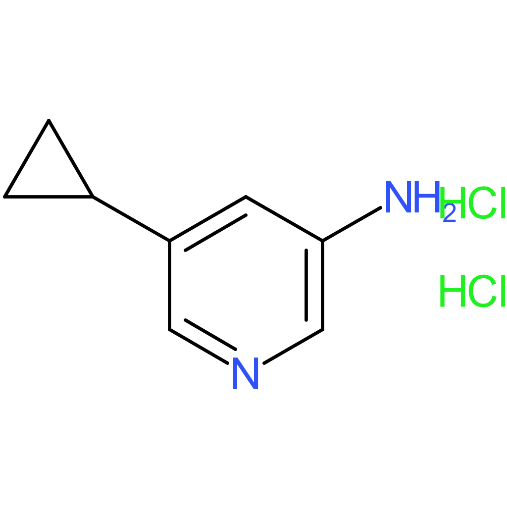 5-Cyclopropylpyridin-3-amine dihydrochloride