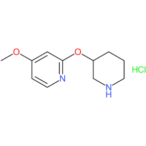 4-Methoxy-2-(piperidin-3-yloxy)pyridine hydrochloride