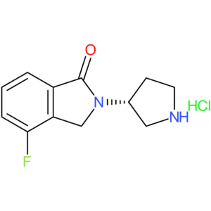(R)-4-Fluoro-2-(pyrrolidin-3-yl)isoindolin-1-one hydrochloride