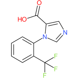 1-[2-(Trifluoromethyl)phenyl]-1H-imidazole-5-carboxylic acid