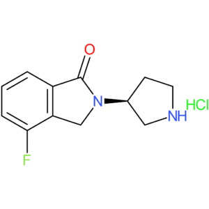 (S)-4-Fluoro-2-(pyrrolidin-3-yl)isoindolin-1-one hydrochloride