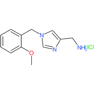 (1-(2-Methoxybenzyl)-1H-imidazol-4-yl)methanamine hydrochloride