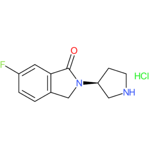 (S)-6-Fluoro-2-(pyrrolidin-3-yl)isoindolin-1-one hydrochloride