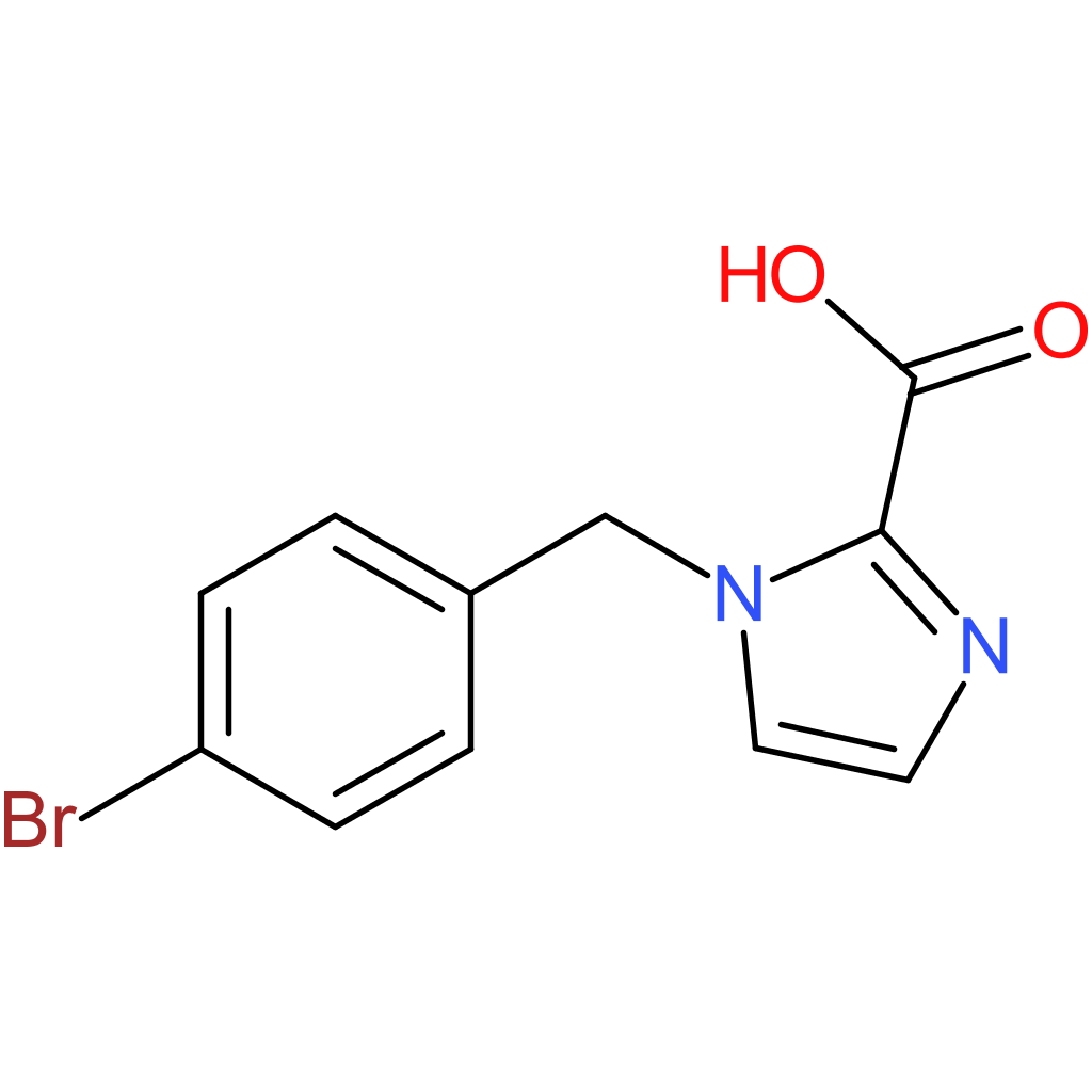1-(4-Bromobenzyl)-1H-imidazole-2-carboxylic acid