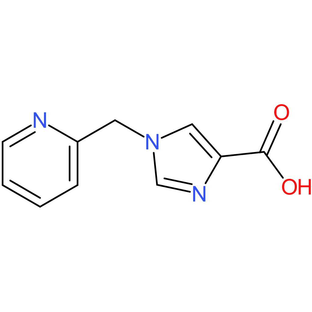 1-(Pyridin-2-ylmethyl)-1H-imidazole-4-carboxylic acid