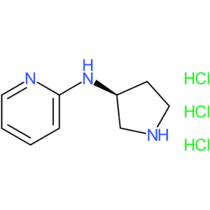N-[(3S)-Pyrrolidin-3-yl]pyridin-2-amine trihydrochloride