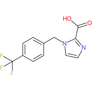 1-[4-(Trifluoromethyl)benzyl]-1H-imidazole-2-carboxylic acid