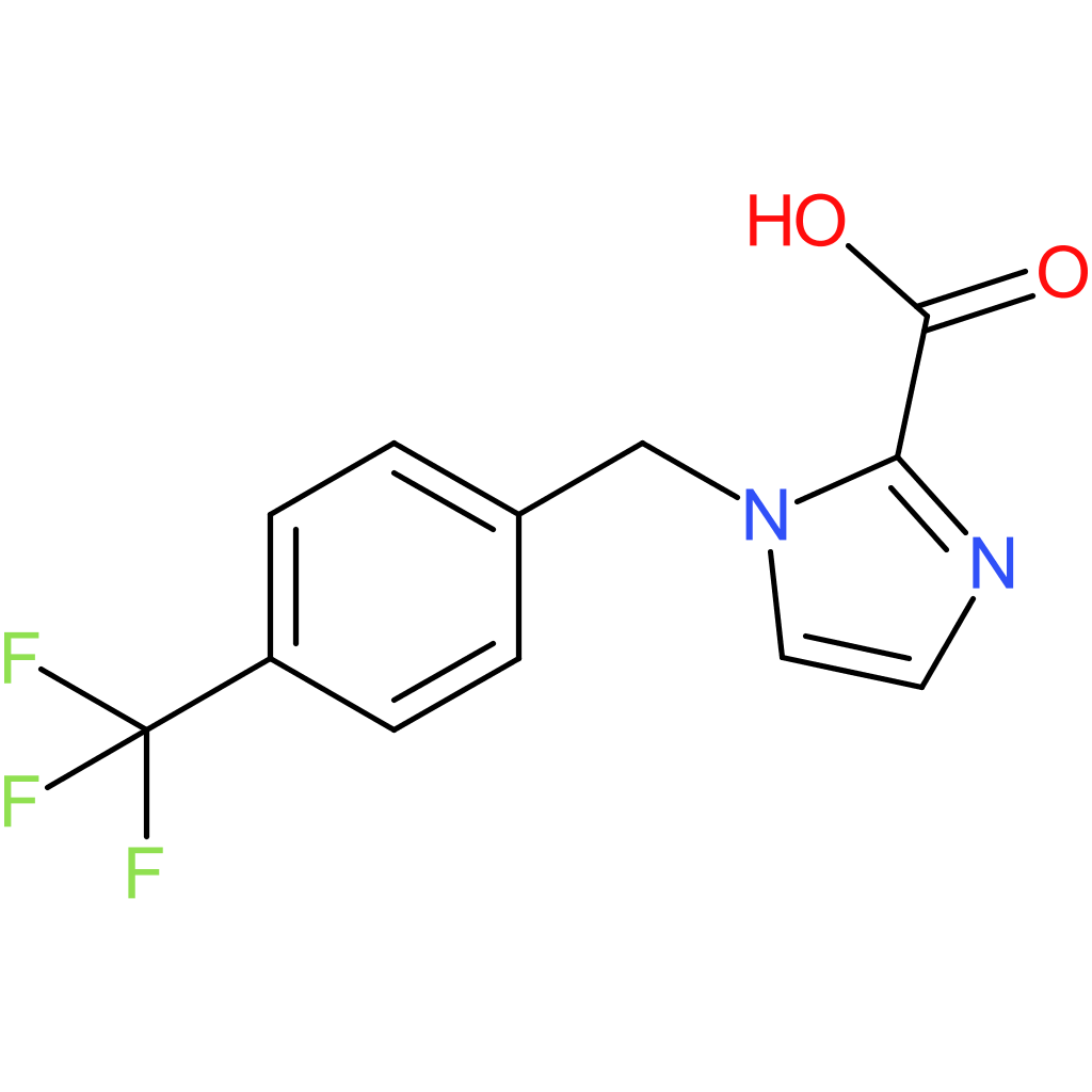 1-[4-(Trifluoromethyl)benzyl]-1H-imidazole-2-carboxylic acid