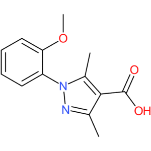 1-(2-Methoxyphenyl)-3,5-dimethyl-1H-pyrazole-4-carboxylic acid