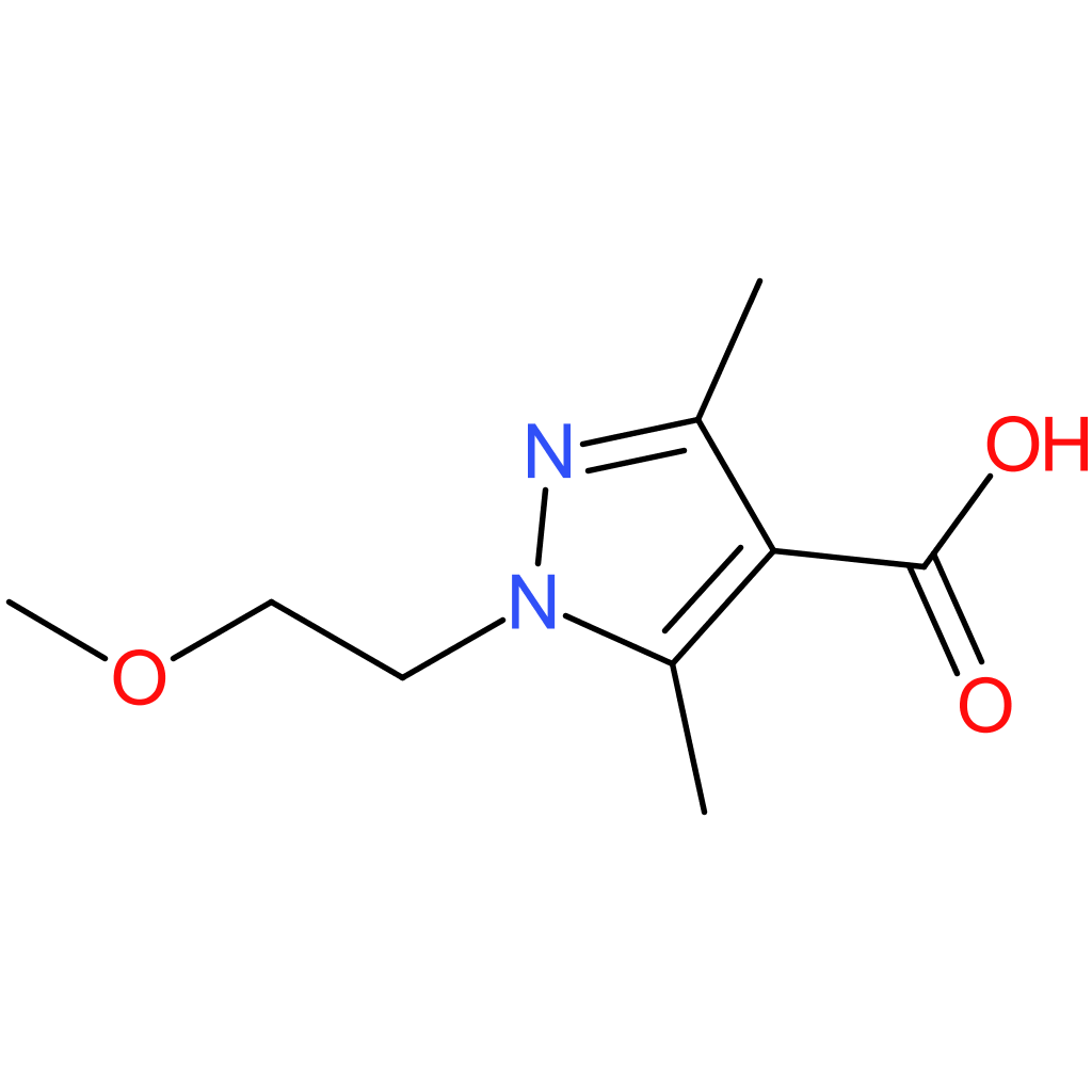 1-(2-methoxyethyl)-3,5-dimethyl-1H-pyrazole-4-carboxylic acid
