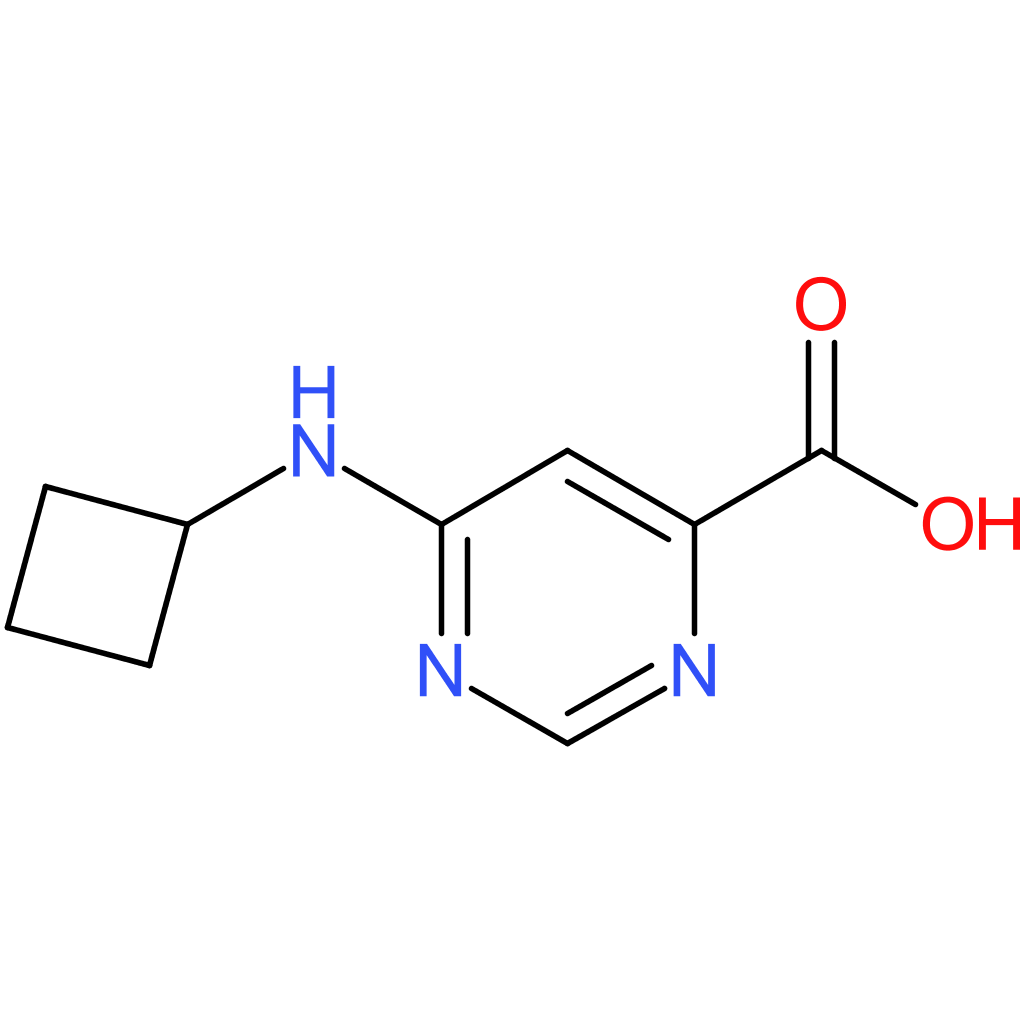 6-(Cyclobutylamino)pyrimidine-4-carboxylic acid