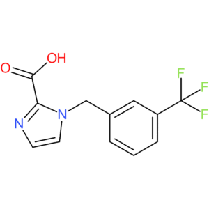 1-{[3-(Trifluoromethyl)phenyl]methyl}-1H-imidazole-2-carboxylic acid