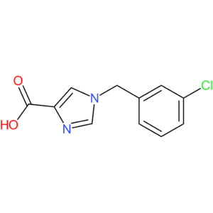 1-(3-Chlorobenzyl)-1H-imidazole-4-carboxylic acid