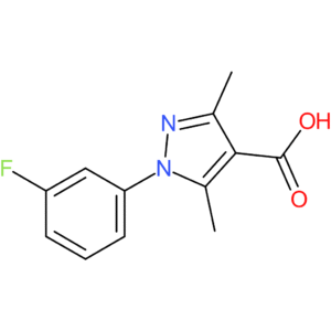 1-(3-Fluorophenyl)-3,5-dimethyl-1H-pyrazole-4-carboxylic acid