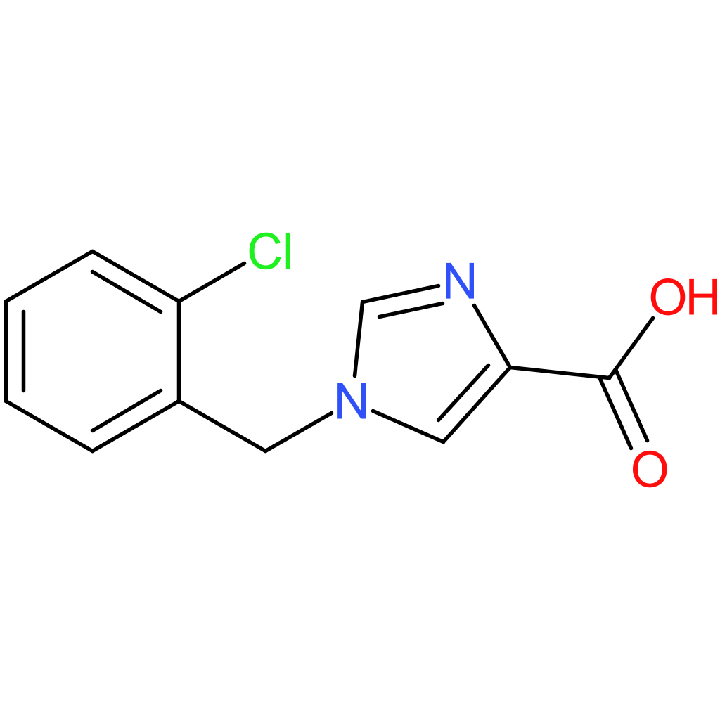 1-(2-Chlorobenzyl)-1H-imidazole-4-carboxylic acid