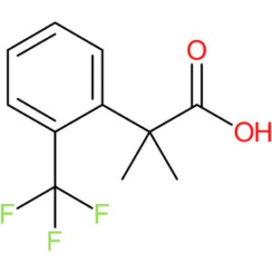 2-Methyl-2-[2-(trifluoromethyl)phenyl]propanoic acid
