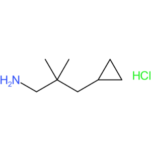 3-Cyclopropyl-2,2-dimethylpropan-1-amine hydrochloride