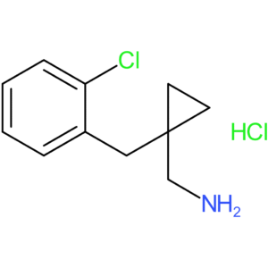 [1-(2-Chlorobenzyl)cyclopropyl]methanamine hydrochloride