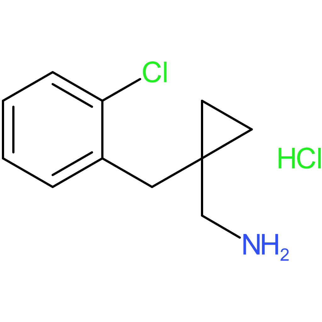 [1-(2-Chlorobenzyl)cyclopropyl]methanamine hydrochloride
