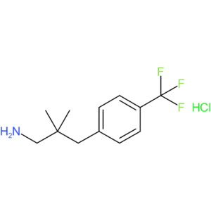 2,2-Dimethyl-3-[4-(trifluoromethyl)phenyl]propan-1-amine hydrochloride