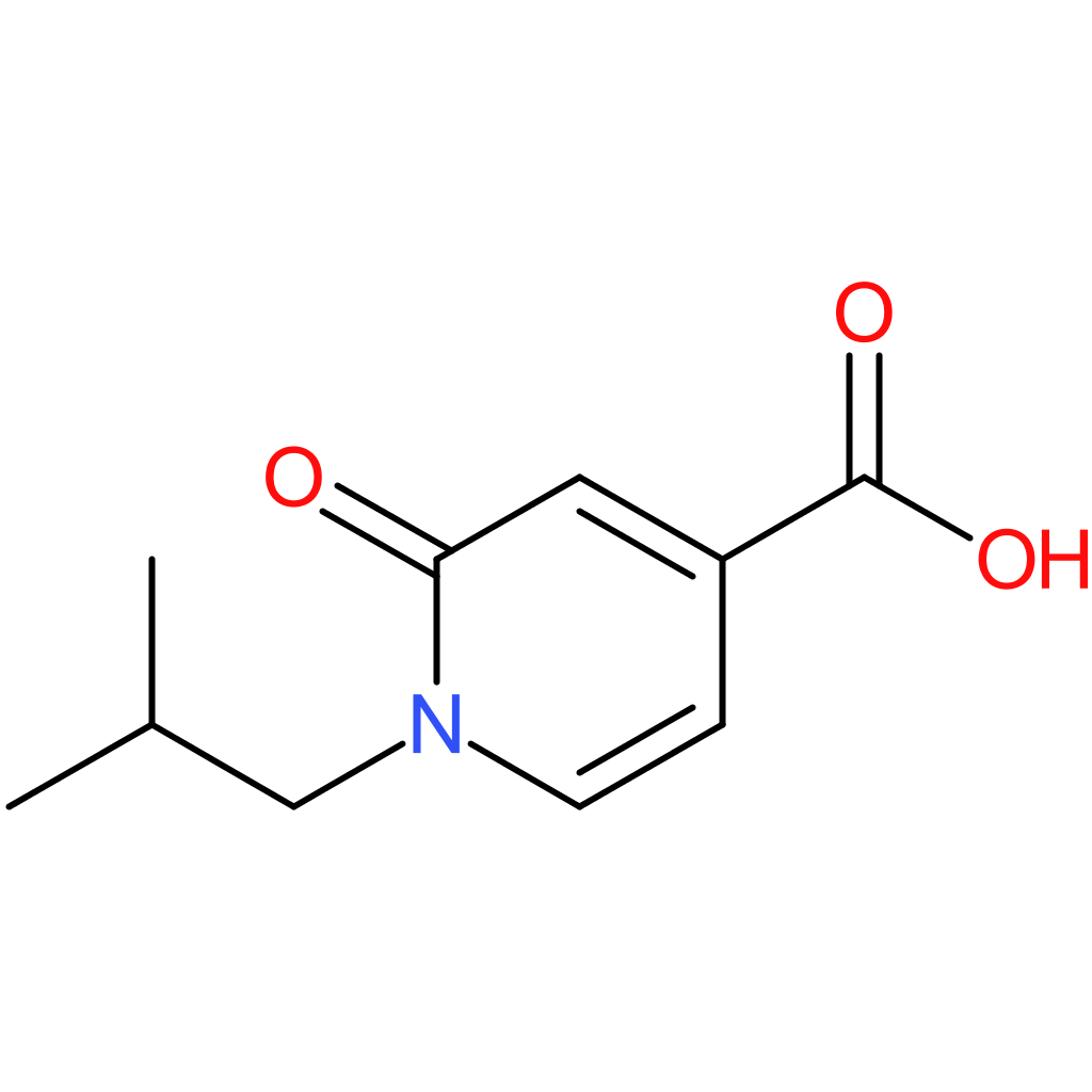 1-(2-Methylpropyl)-2-oxo-1,2-dihydropyridine-4-carboxylic acid