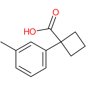 1-(3-Methylphenyl)cyclobutane-1-carboxylic acid