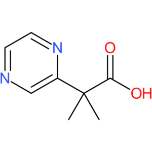 2-Methyl-2-(pyrazin-2-yl)propanoic acid