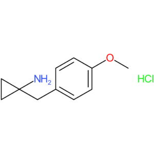1-[(4-Methoxyphenyl)methyl]cyclopropan-1-amine hydrochloride