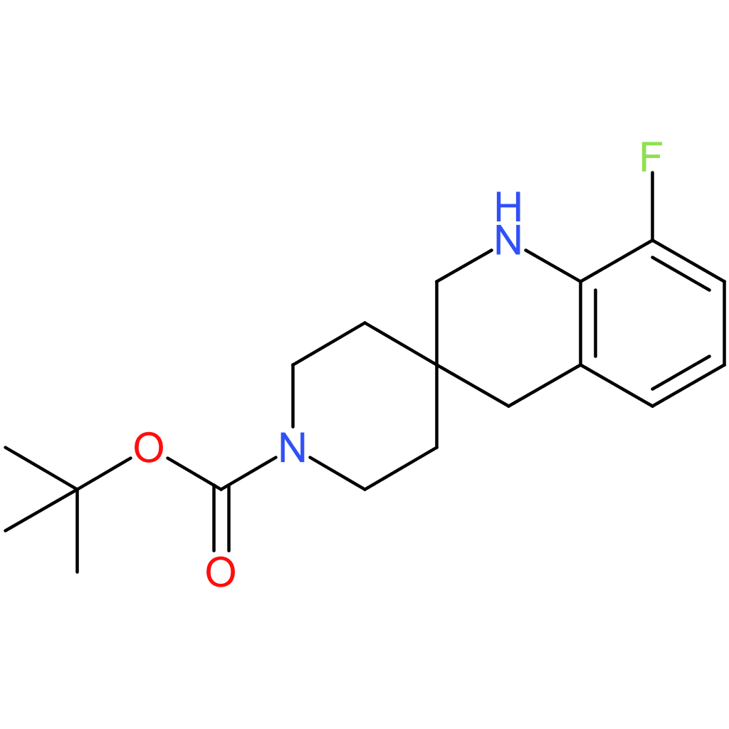 tert-Butyl 8′-fluoro-2′,4′-dihydro-1’H-spiro[piperidine-4,3′-quinoline]-1-carboxylate
