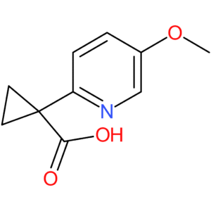 1-(5-Methoxypyridin-2-yl)cyclopropane-1-carboxylic acid
