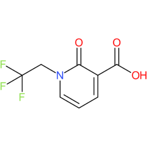2-Oxo-1-(2,2,2-trifluoroethyl)-1,2-dihydropyridine-3-carboxylic acid