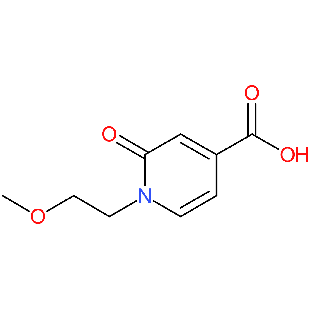 1-(2-Methoxyethyl)-2-oxo-1,2-dihydropyridine-4-carboxylic acid