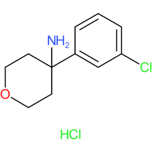 4-(3-Chlorophenyl)oxan-4-amine hydrochloride