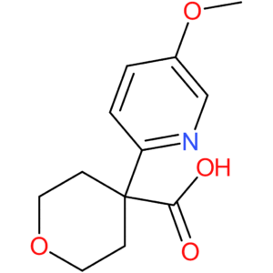4-(5-Methoxypyridin-2-yl)oxane-4-carboxylic acid