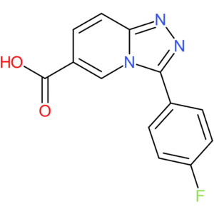 3-(4-Fluorophenyl)-[1,2,4]triazolo[4,3-a]pyridine-6-carboxylic acid
