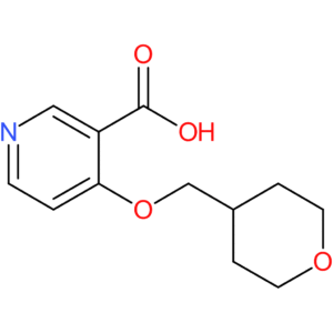 4-(Oxan-4-ylmethoxy)pyridine-3-carboxylic acid