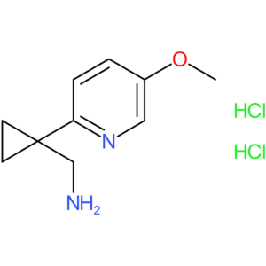 [1-(5-Methoxypyridin-2-yl)cyclopropyl]methanamine dihydrochloride